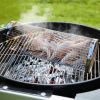 2Pcs 3.42X11.61Inch Portable Bbq Rolling Basket Round Stainless Steel Grill Mesh Barbecue Net Tube With Removable Cover Outdoor Camping