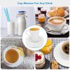 Coffee Mug Warmer Cup Warmer Auto Shut Off Coffee Tea Milk Electric Heater Pad Office Home Desk Coffee Mug Warmer Electric Beverage Warmer Mat 125.6℉/