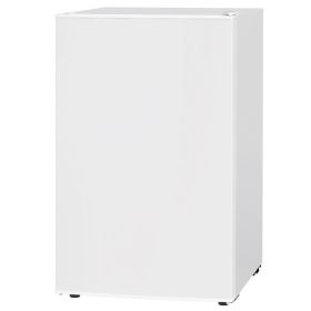 4.5 Cu.Ft Mini Fridge, Single Door Refrigerator with Freezer, Wheels, Adjustable Thermostat, Reversible Door, White (Option: White-560x590x920 mm)